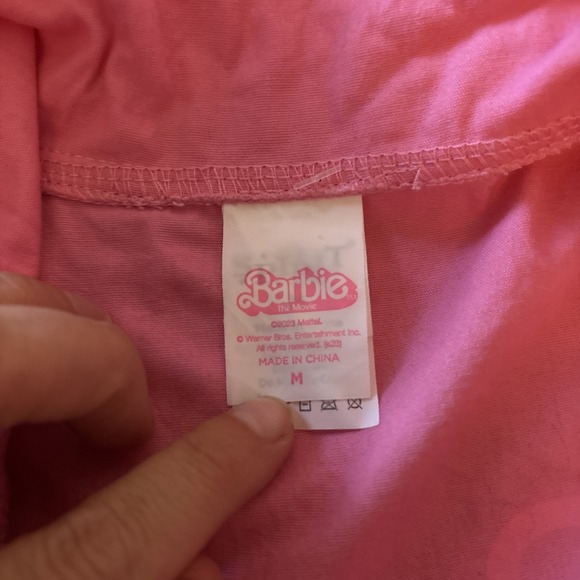 Barbie The Movie Spirit Pink Power Jumpsuit One Piece Youth Medium - Picture 2 of 8